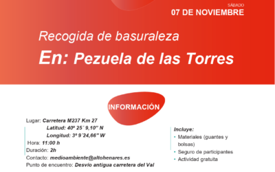 Pezuela de las Torres se suma a la iniciativa «1m² contra la basuraleza»