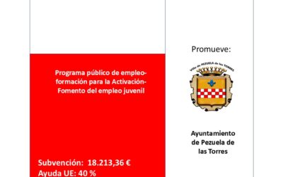 Programa público de empleo-formación para la Activación- Fomento del empleo juvenil 2025