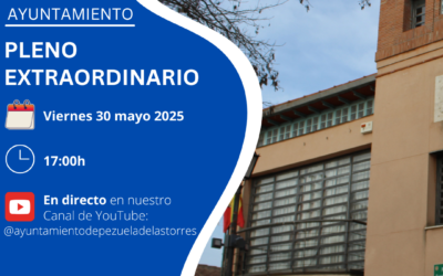 Convocatoria Pleno Extraordinario para el 30 de mayo 2025