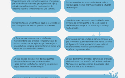 Información ante las Inclemencias Invernales. Temporada 2025/2026