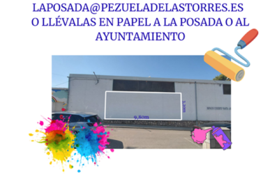 Concurso de bocetos “Paredes con Vida”: ¡ayúdanos a dibujar Pezuela!